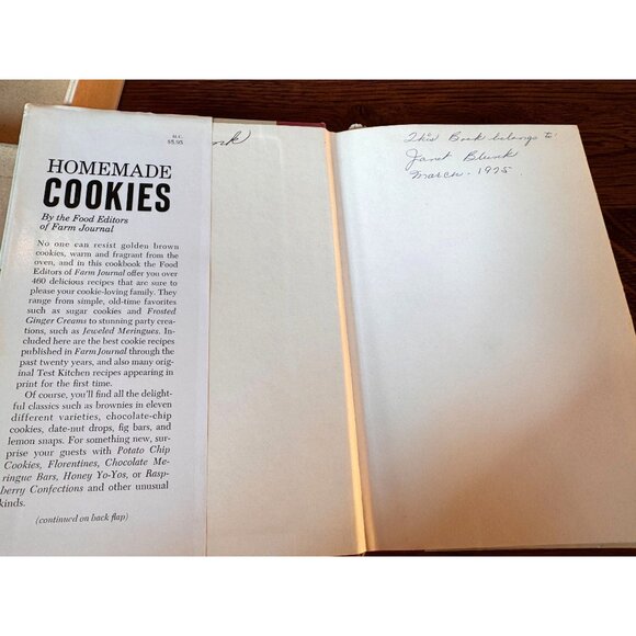 Homemade Cookies By The Food Editors Of Farm Journal First Edition 1971 Vintage - Picture 4 of 15